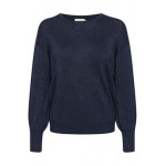  Kaffe KAregina ronde hals Pullover Blauw